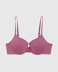 Essentials Smooth Cotton Lightly Lined Demi Bra