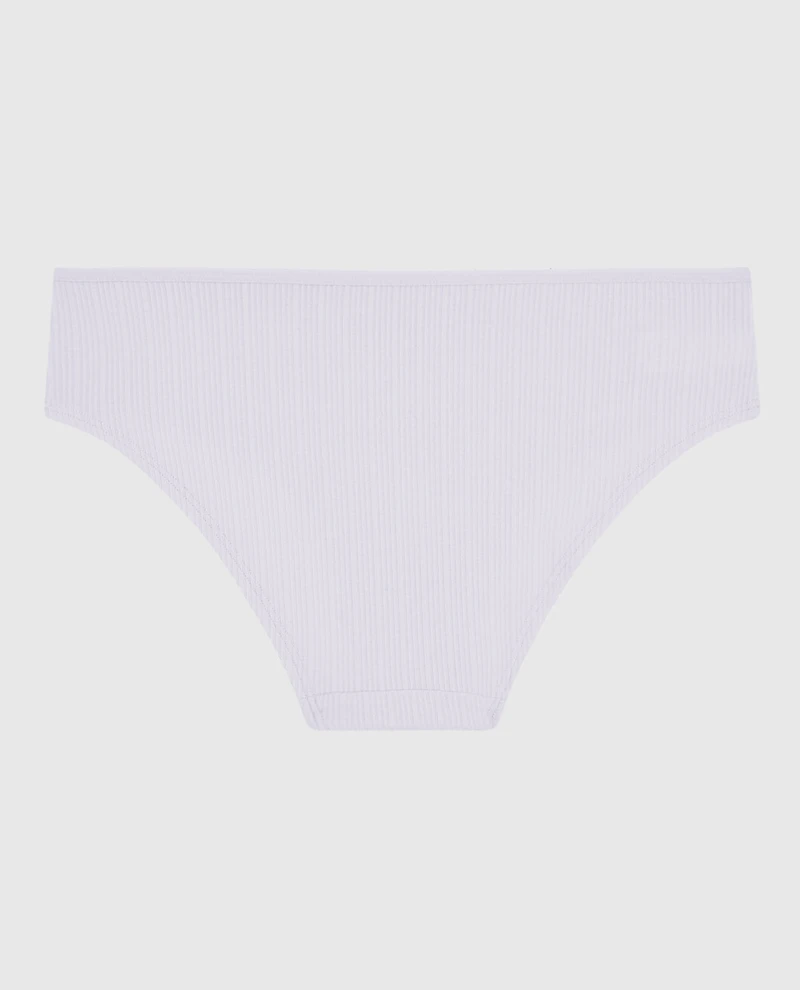 Ribbed Hipster Panty Lavender Cake