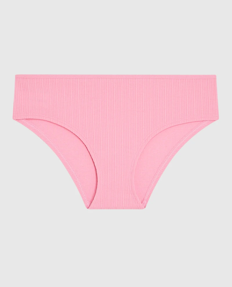 Ribbed Hipster Panty Make Me Blush