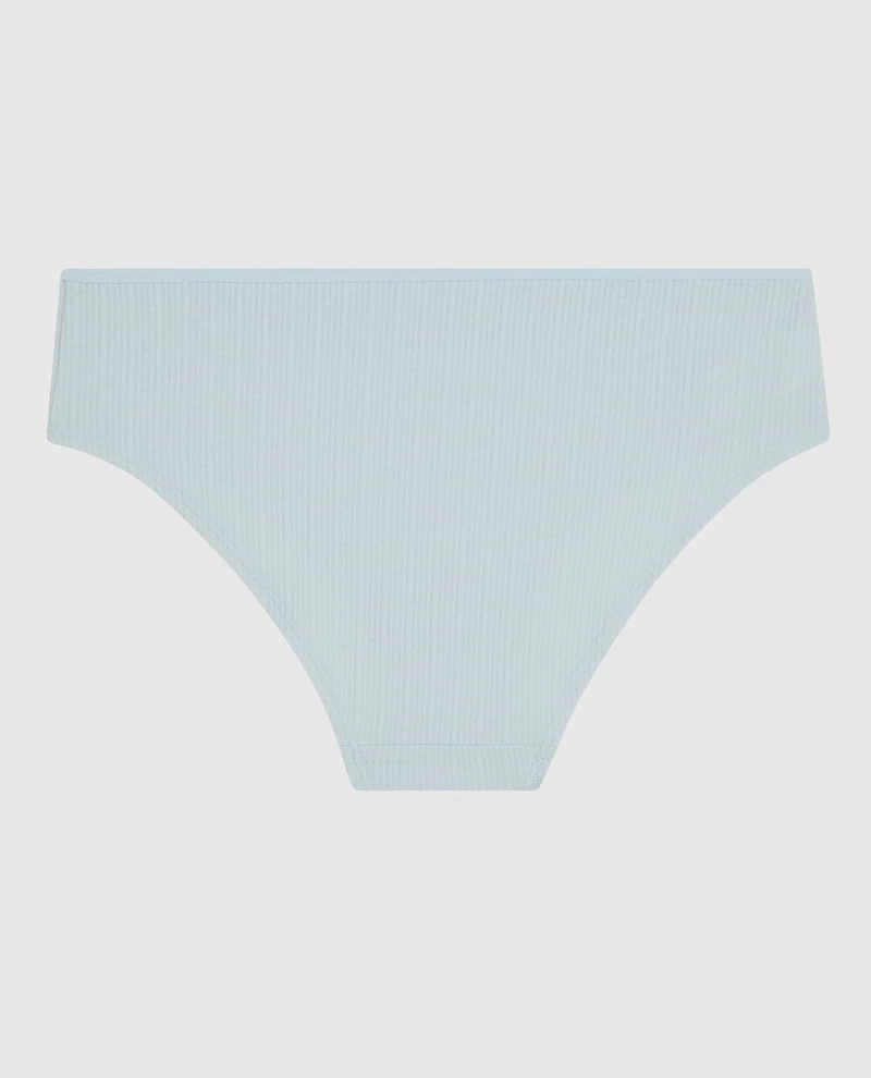 Ribbed Hipster Panty Vista Blue