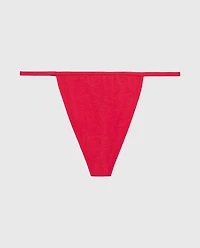Ultrasoft Modal G-String Panty Crimson