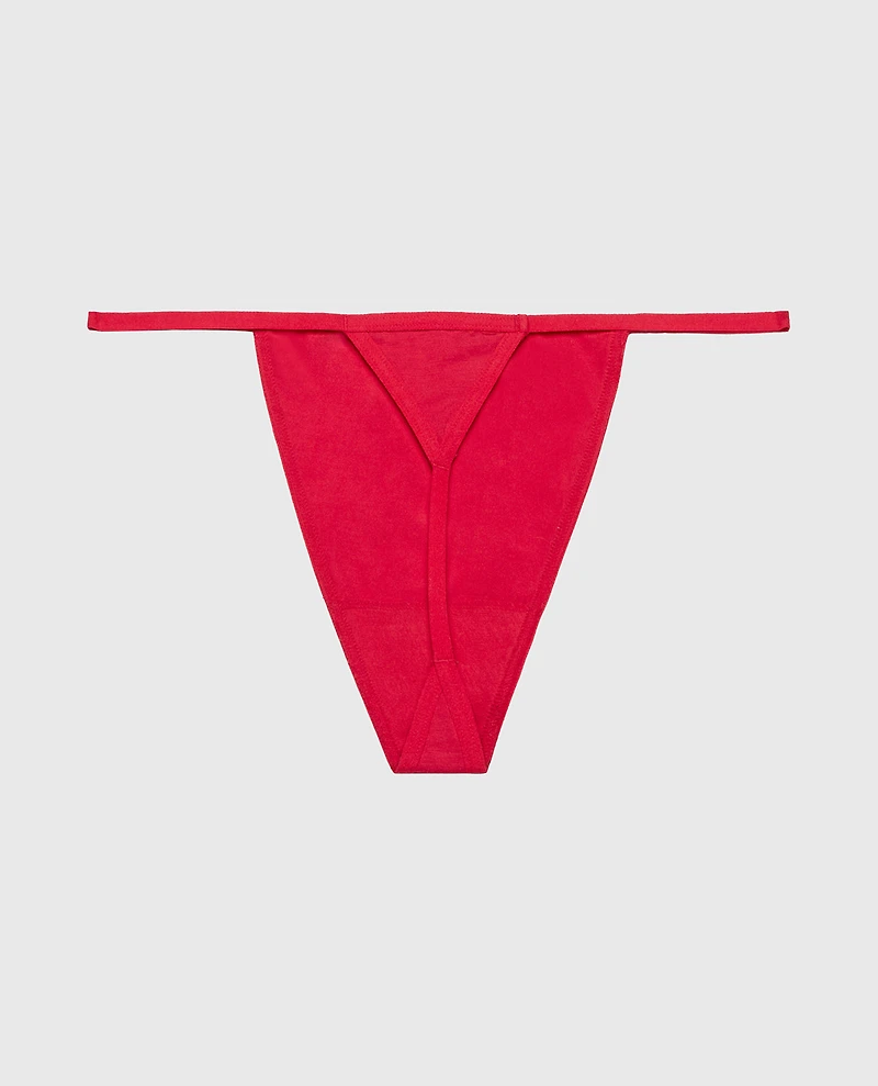 Ultrasoft Modal G-String Panty Crimson