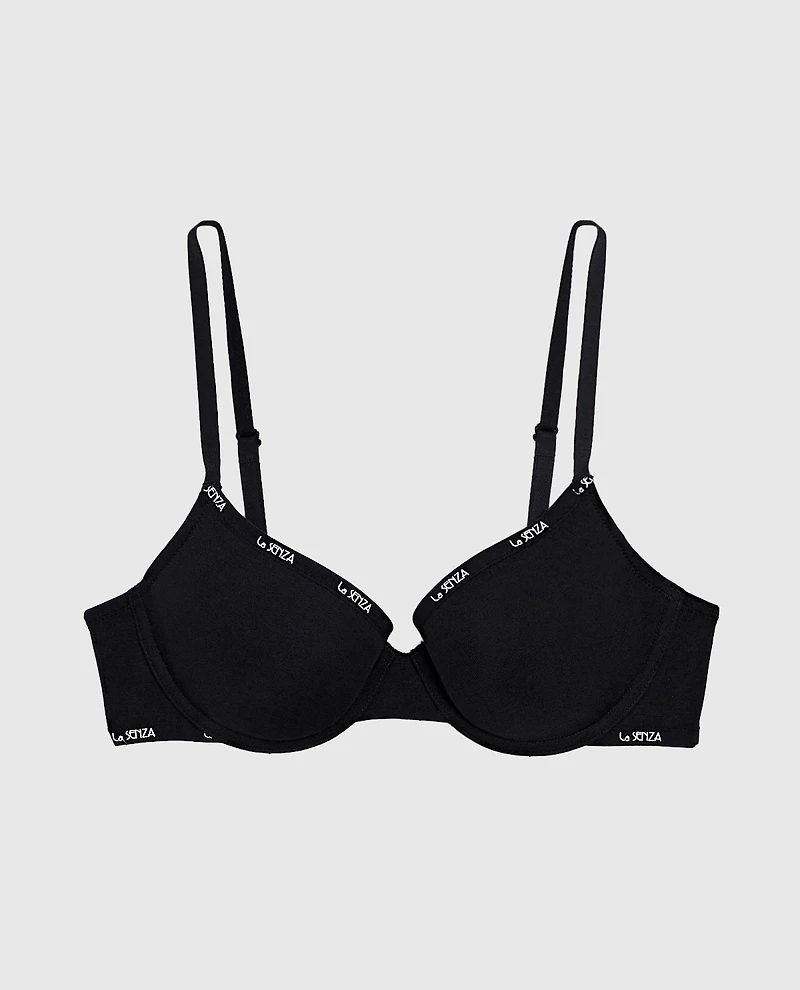 Essentials Smooth Lightly Lined Demi Bra
