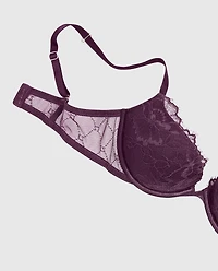 Soutien-gorge pigeonnant avec dentelle