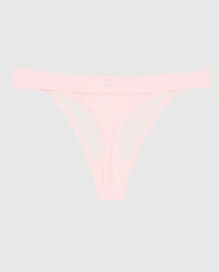 High Leg Medium Rise Thong Panty