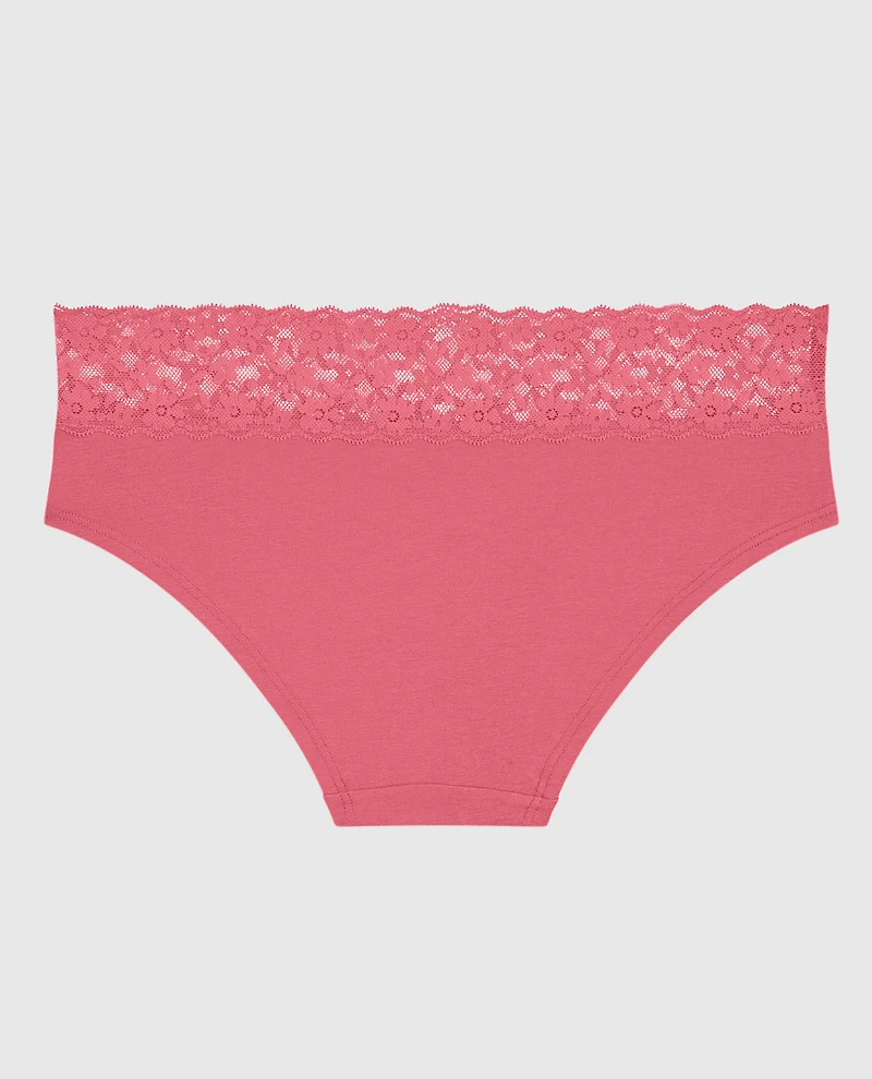 Hipster Panty with Lace Trim