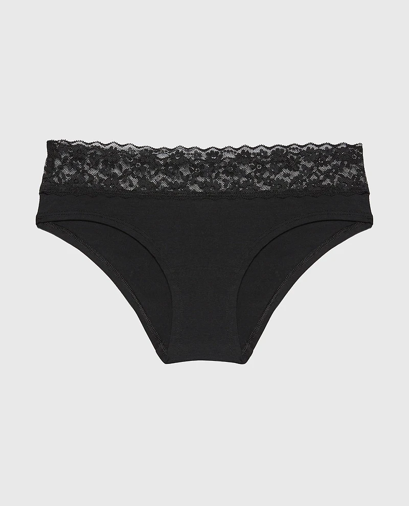 Culotte hipster en smoking noir