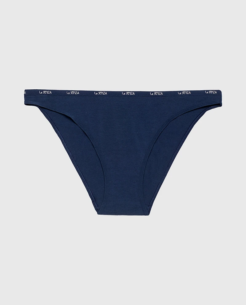 Culotte bikini en Marine foncé