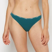 La Senza | Bikini Panty in Mediterranea | Cotton | Mediterranea | XS