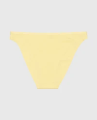 Bikini Panty with Logo Trim Mellow Yellow