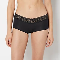 Boyshort Panty Tuxedo Black