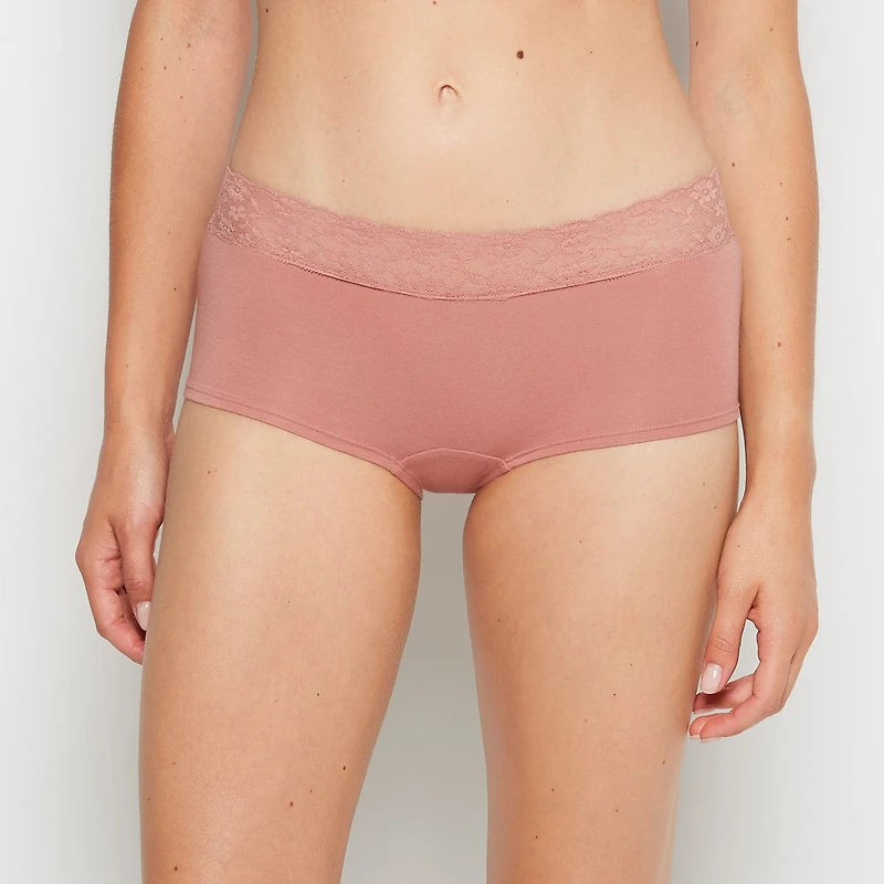 Boyshort Panty Old Rose