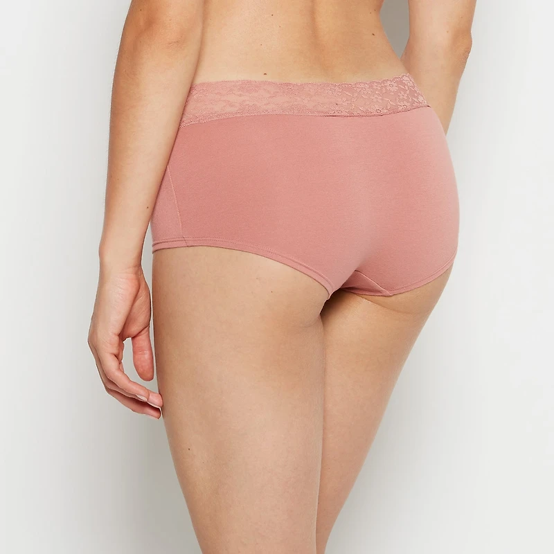 Boyshort Panty Old Rose