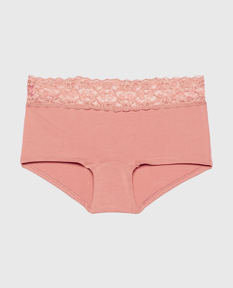 Boyshort Panty Old Rose