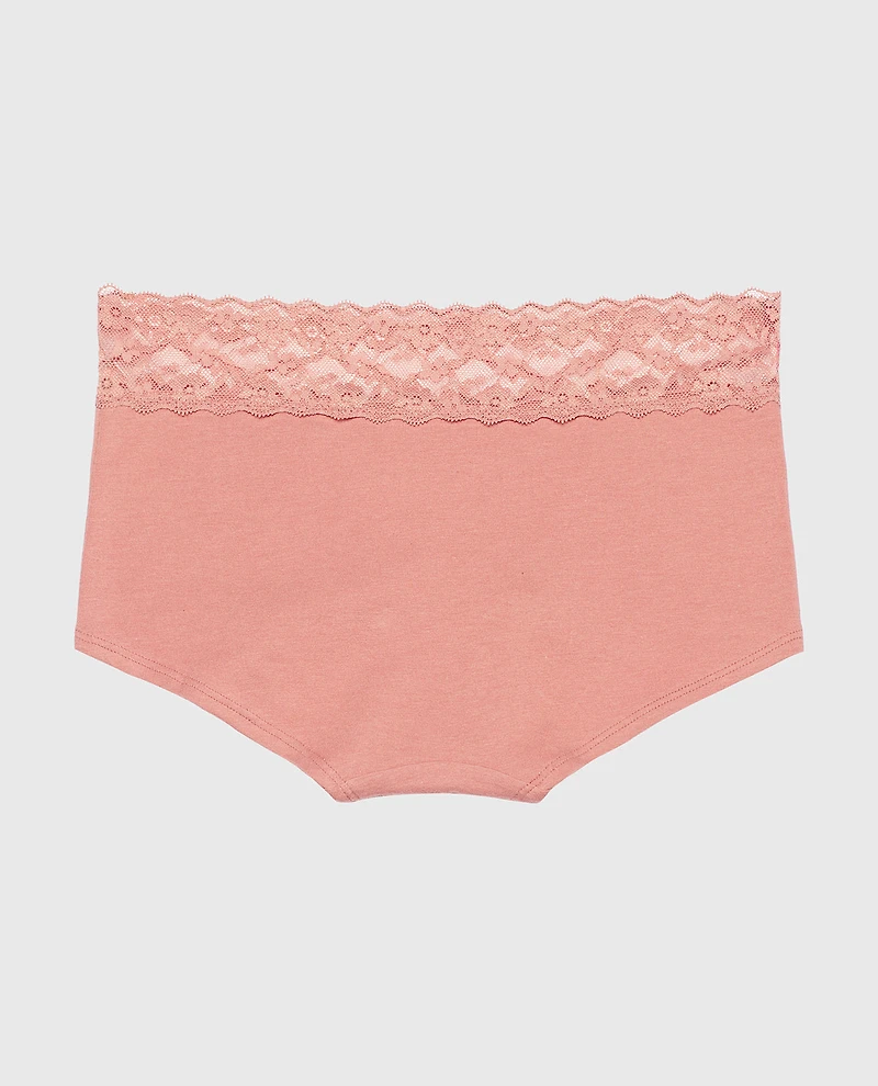 Boyshort Panty Old Rose