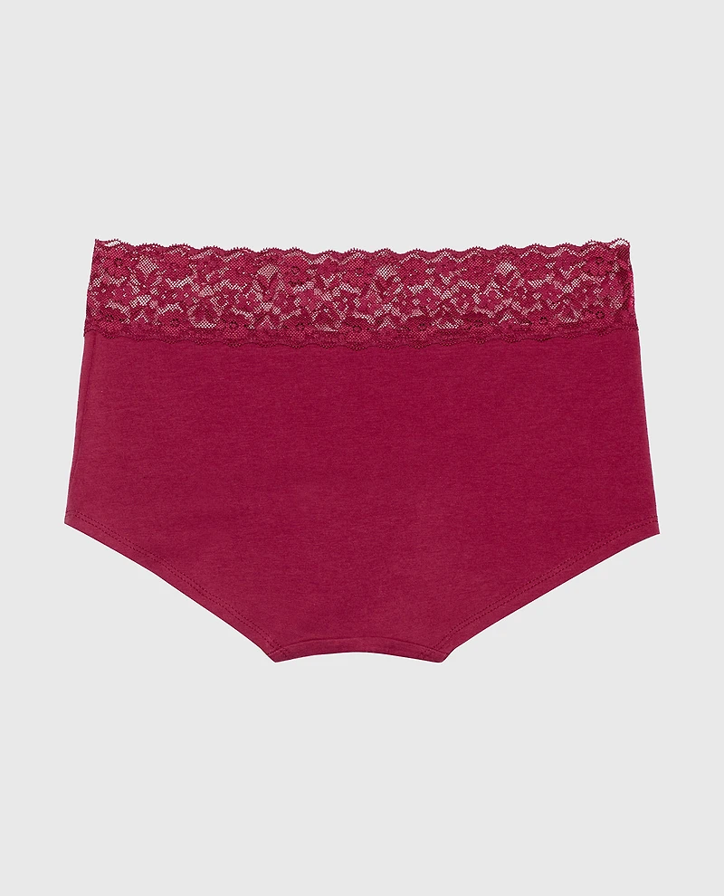Boyshort Panty Beaujolais