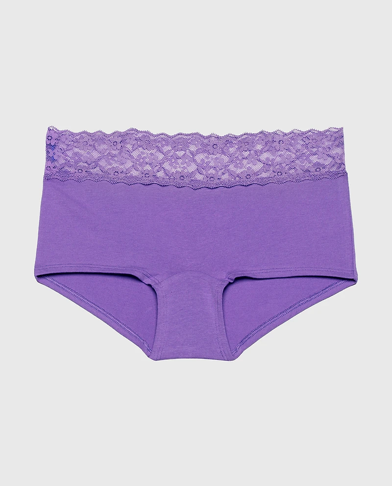 Boyshort Panty Purple Opulence
