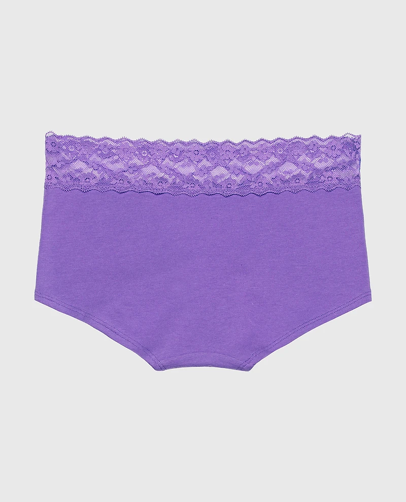 Boyshort Panty Purple Opulence