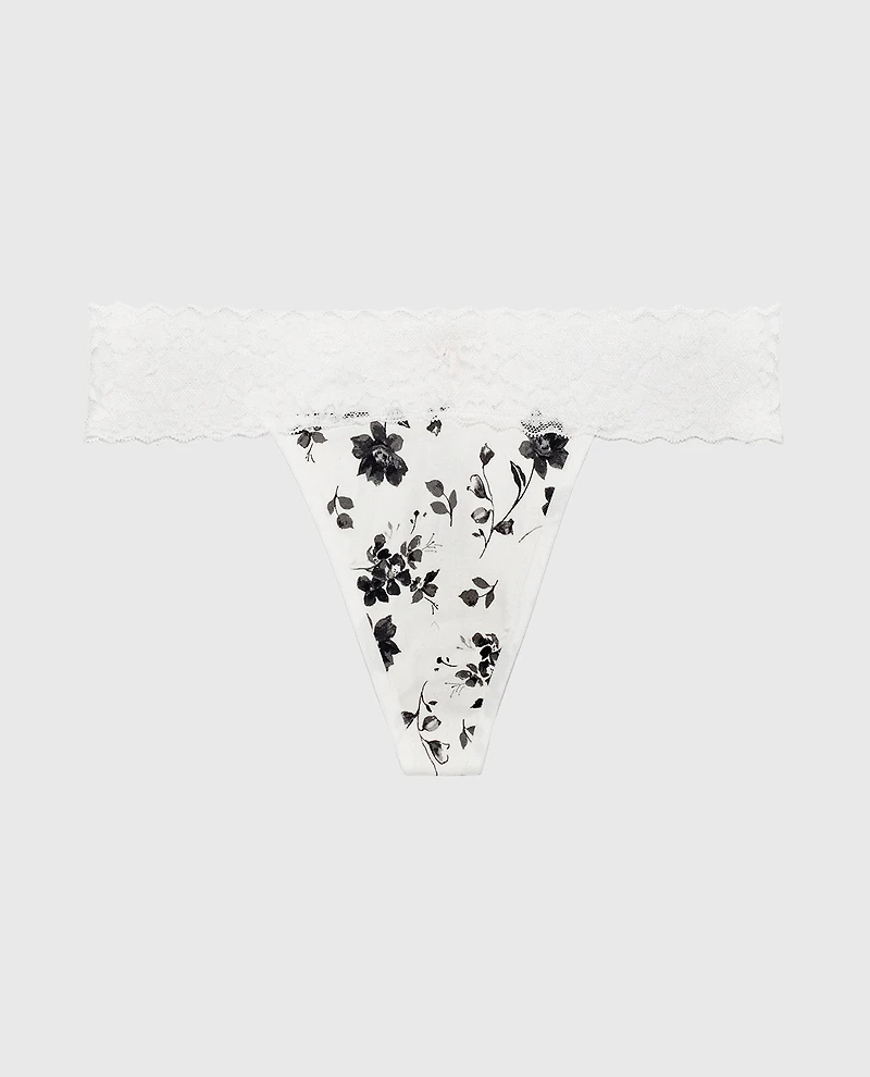 Culotta tanga Déesse florale