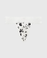 Culotta tanga Déesse florale