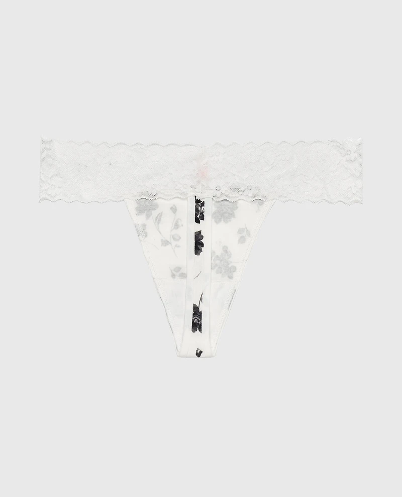Culotta tanga Déesse florale