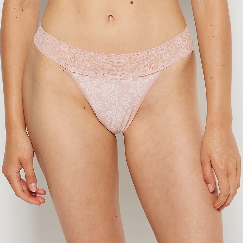 Thong Panty Western Floral