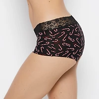 Boyshort Panty Cute Candy Canes