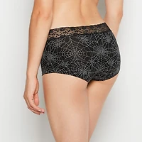 Boyshort Panty Spiderwebs