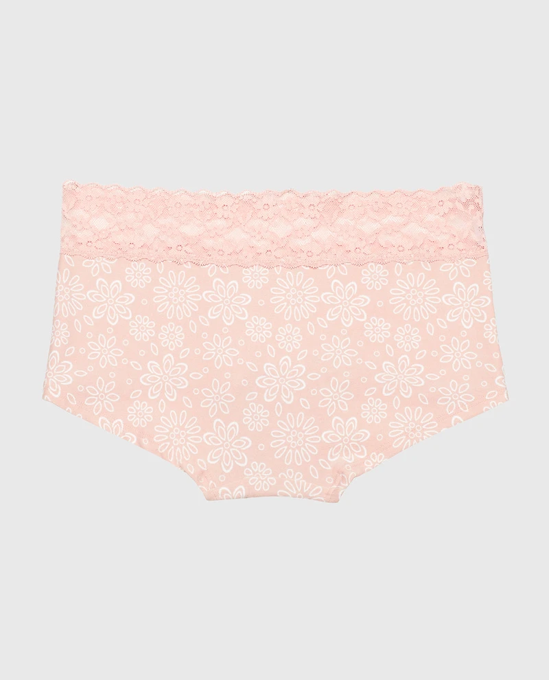 Boyshort Panty Western Floral