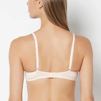 Demi-soutien-gorge lisse, légèrement doublé