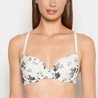 Soutien-gorge demi-buste Déesse florale