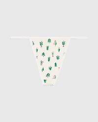 Ultrasoft Modal G-String Panty Tiny Soft Trees