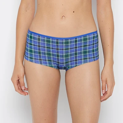 Ultrasoft Boyshort Soft Montreal Plaid
