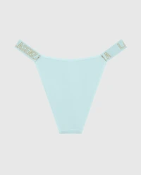 Cheeky Panty with Logo Band Vista Blue