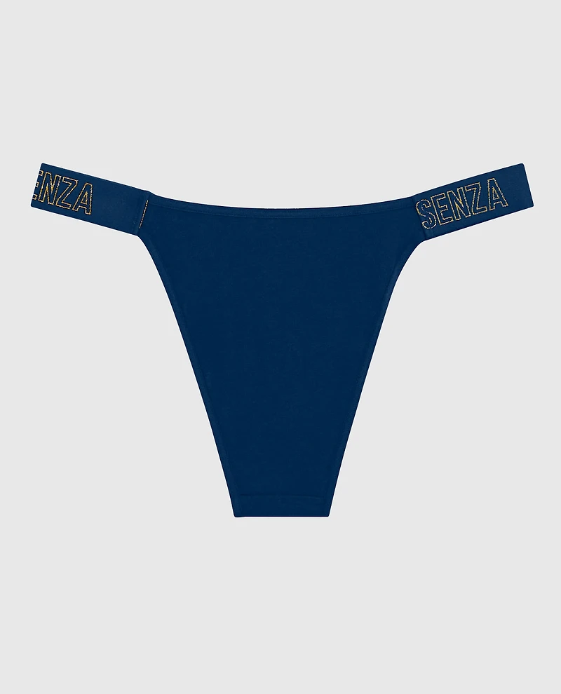 Culotte cheeky avec bande à logo caverne océanique