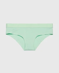 Hipster Panty with Logo Band Mist Green