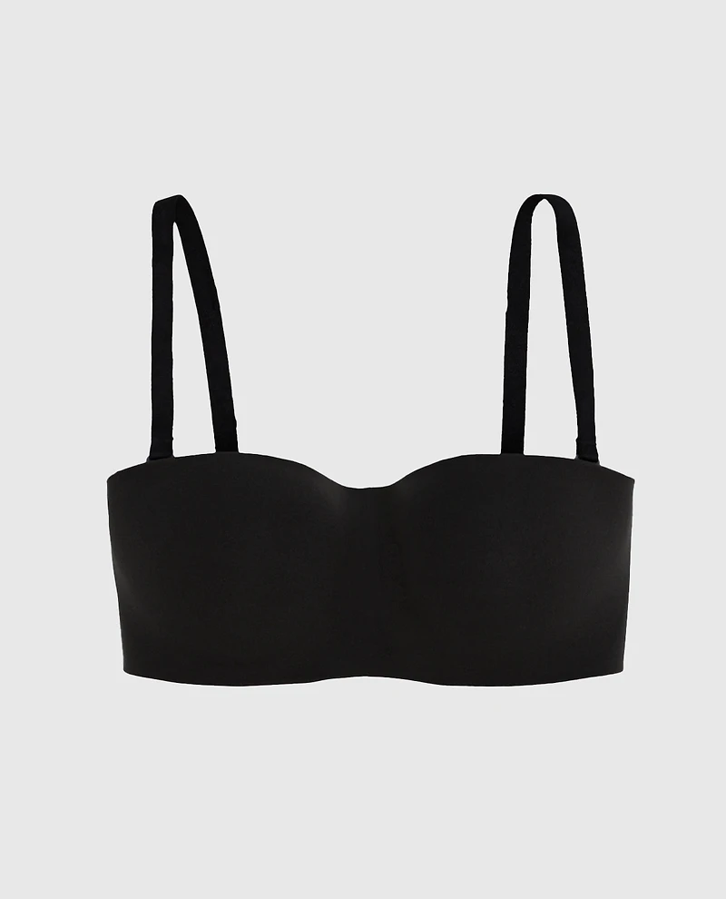 Strapless Wireless Bra Black