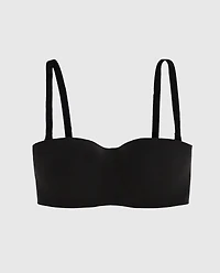Strapless Wireless Bra Black