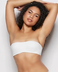 Soutien-gorge sans armatures bretelles ivoire