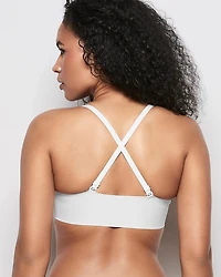 Soutien-gorge sans armatures bretelles ivoire