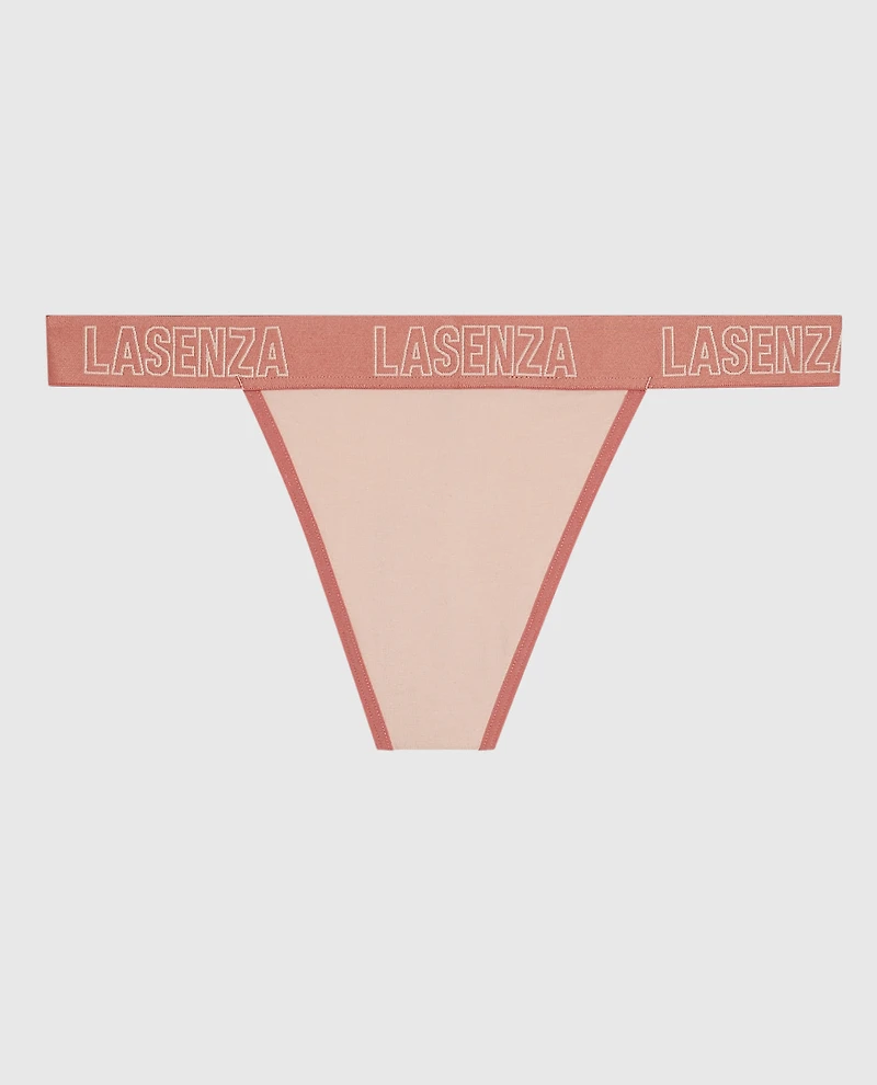 G-String Logo Panty Peaceful Peach