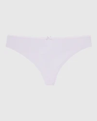 Thong Panty with Bow Lavender Cake