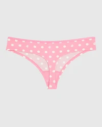 Thong Panty with Bow in LS Dot