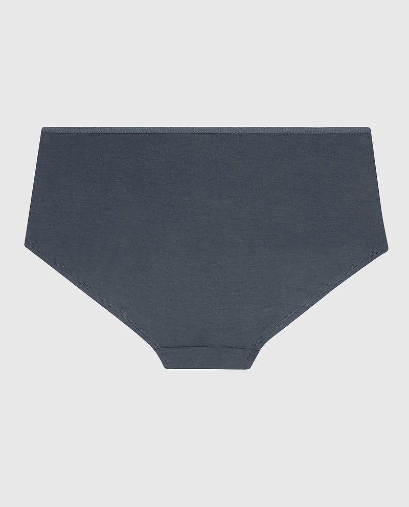 Boyshort Panty with Bow Stormy Weather