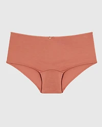 Boyshort Panty with Bow Rosy Blush