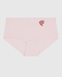 Boyshort Panty with Bow Pink-A-Boo