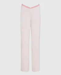 Pajama Pant with Rosette Pink