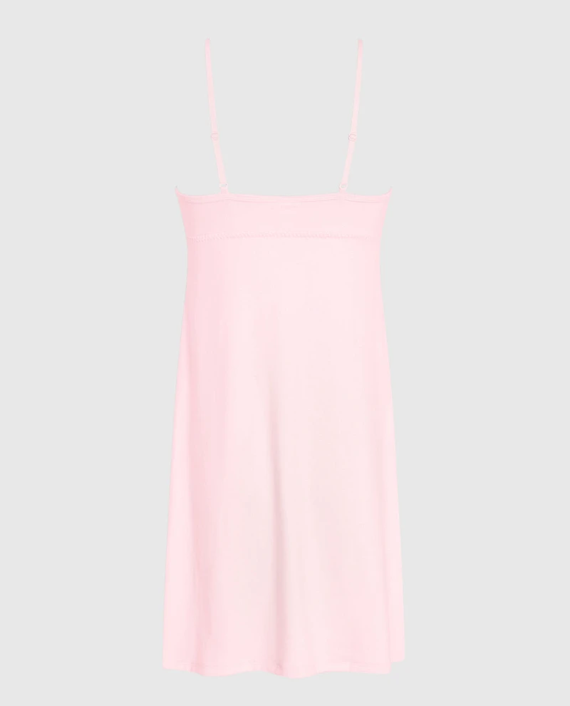 Sleep Dress with Rosette Pink-A-Boo