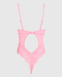 Lightly Lined Lace Bodysuit Make Me Blush