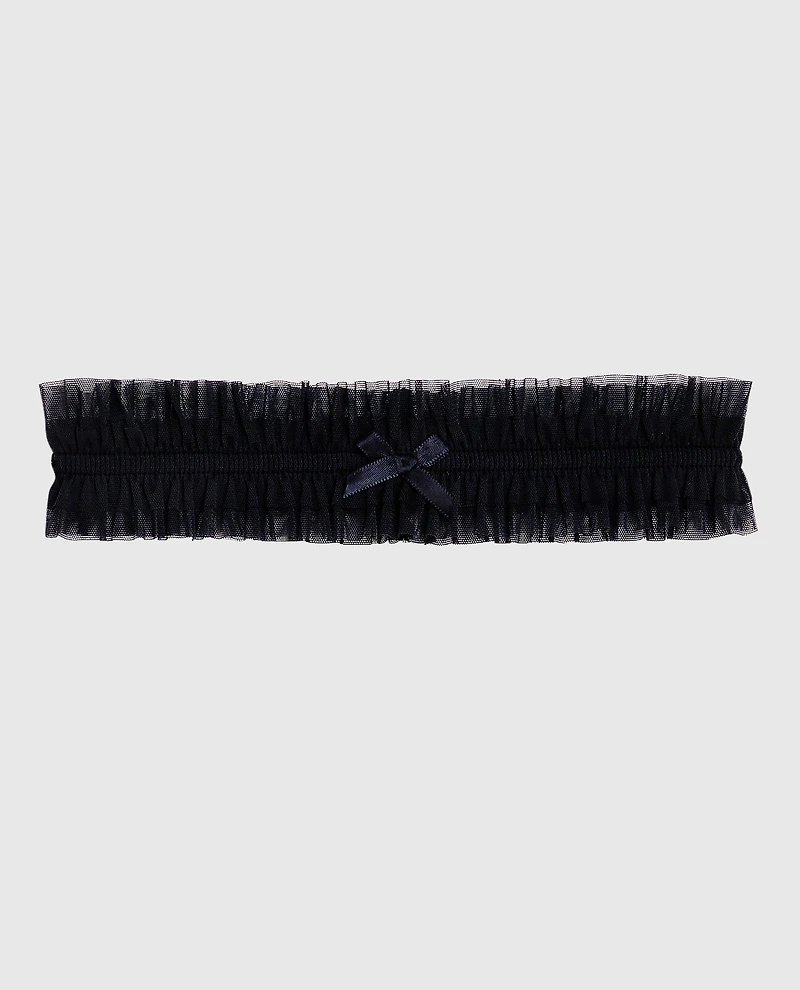 Ruffle Thigh Garter in